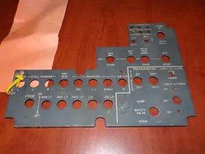 Learjet Circuit Breaker Panel